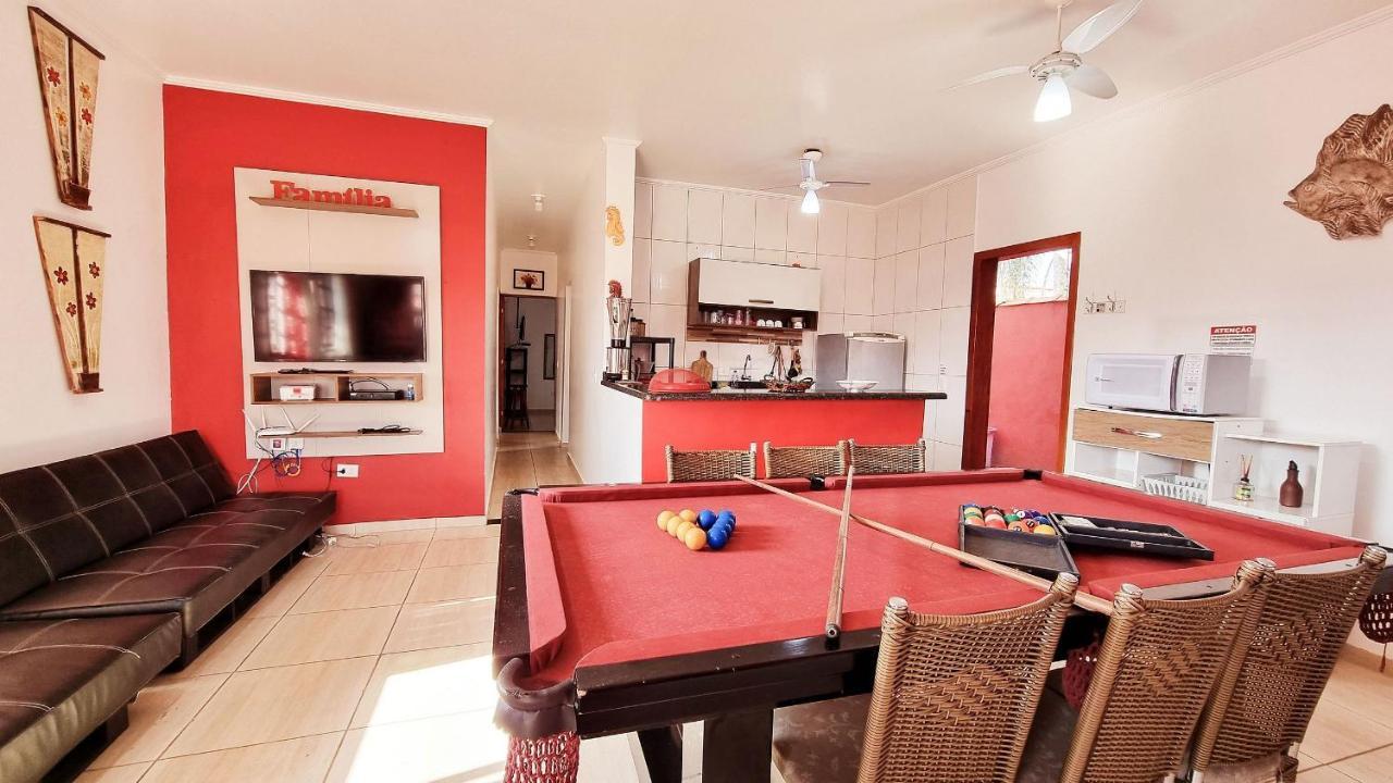 Piscina, Varanda Gourmet, Bilhar, Wi-Fi, Smart Tv Villa Itanhaém Екстериор снимка